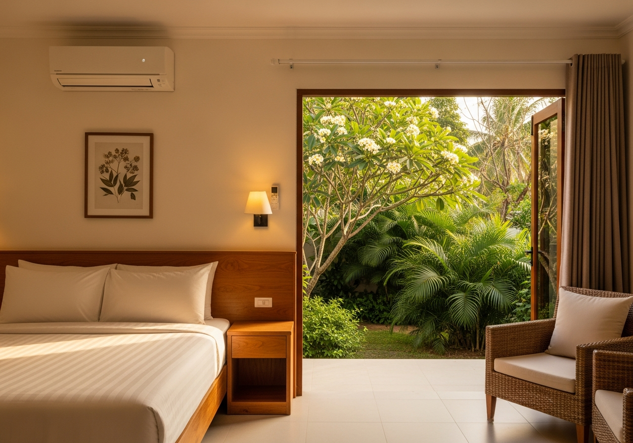 Standard room at Khuk Khak House, Khao Lak